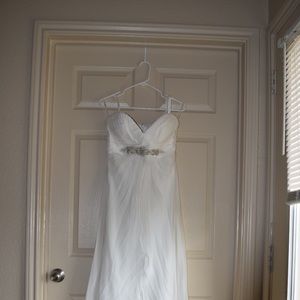 Amelia Couture strapless wedding dress